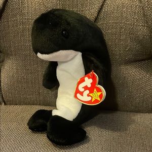 Vintage Waves whale Ty Beanie Baby